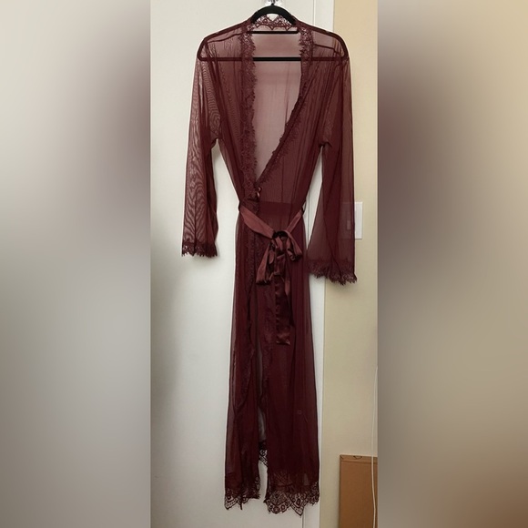 Oh La La Cheri Provence Long Robe Size 1X/2X - Picture 2 of 8